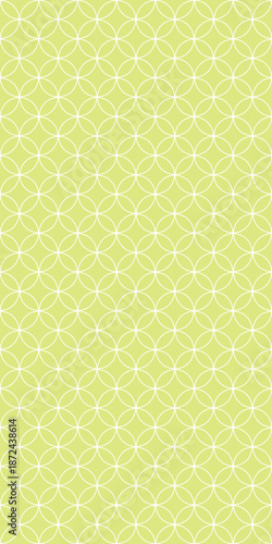 Seamless Geometric Background, Shippo Pattern