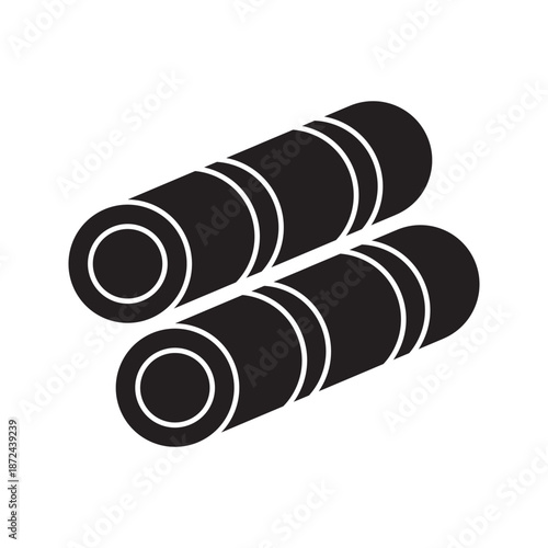 Various Steel and Metalworking Elements and Icons for Industrial Design