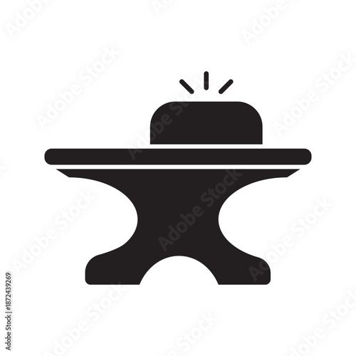 Various Steel and Metalworking Elements and Icons for Industrial Design