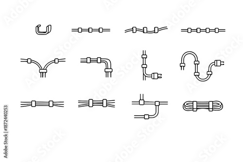 Calm visual icons quiet harmonious kitchen reduced functional minimalist icon vector culture