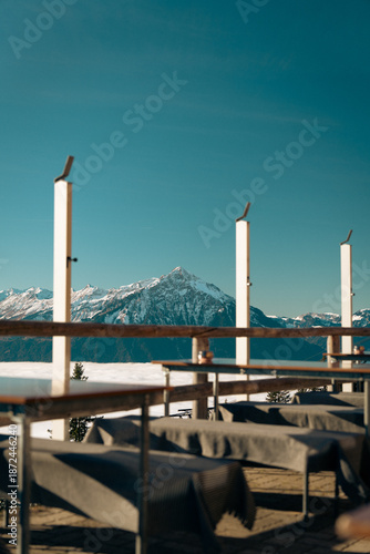 Resteraunt in den Bergen