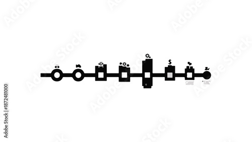 Molecular structure of chemical compound with atoms and bonds in scientific 3D illustration for chemistry and biology concepts