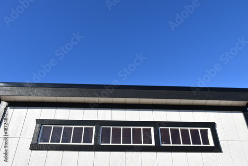 Transom Windows on a Building