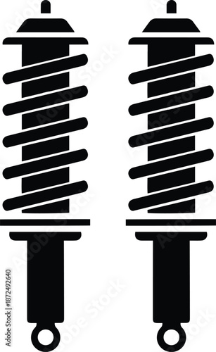 Car Shock Absorbers Icon