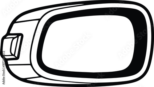 Right Car Side Mirror Icon