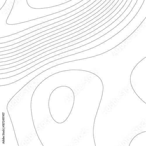 Topographic map contour background. Contour map. Geographical world topography map. Abstract illustration.