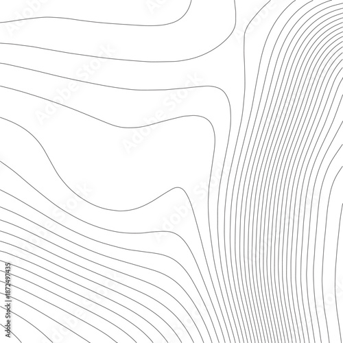Topographic map contour background. Contour map. Geographical world topography map. Abstract illustration.