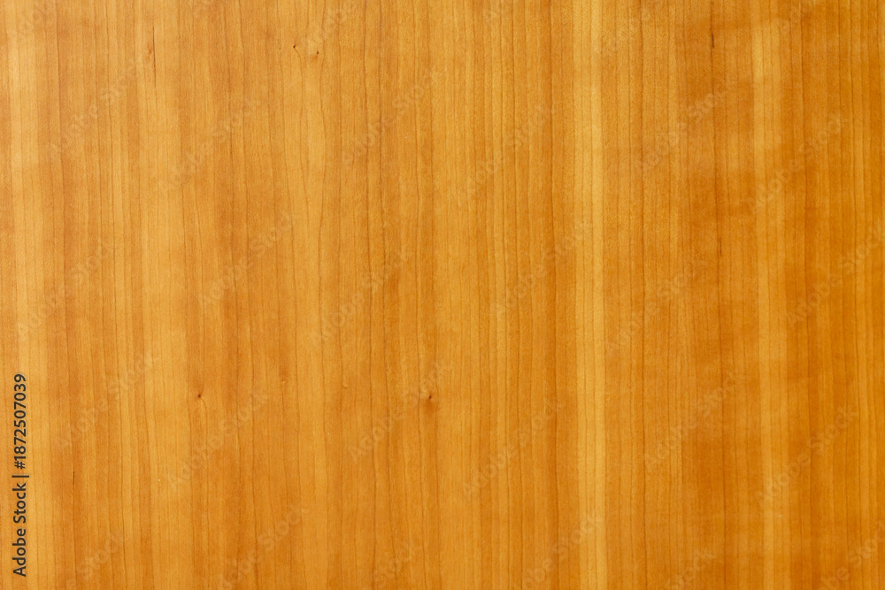 Fototapeta premium Warm light brown wood grain textured background