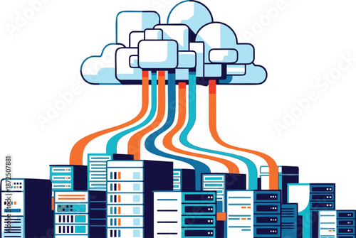 Cloud Computing Data Center Network Infrastructure.