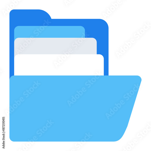 Tax Process Icon – Tax Document and Finance Symbol