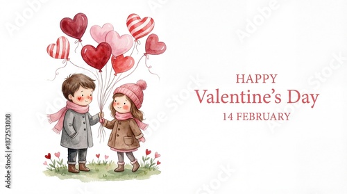 boy ad girl with heart