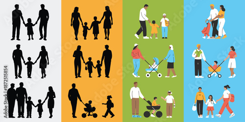 Diverse Family Bonds and Parenthood Journeys Exploring the Unconditional Love and Support Among Parents and Children Through Generations