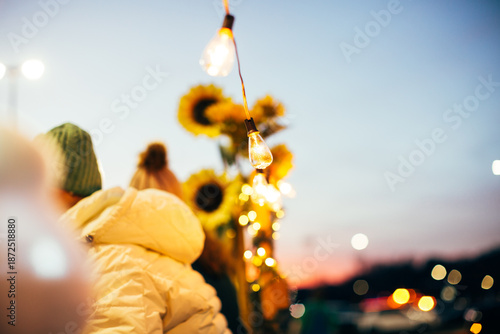 little girl playing on the beach