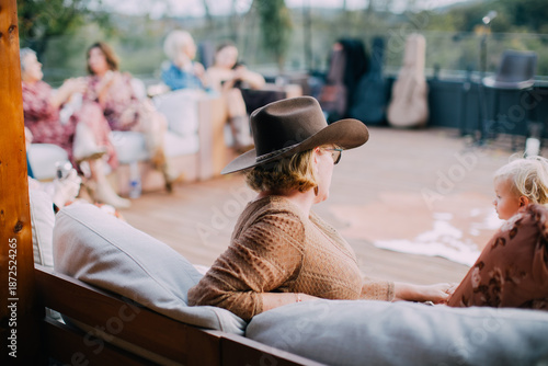 young couple on vacation