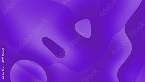 Abstract purple gradient background with smooth flowing shapes creating a modern and dynamic visual texture. Ideal for contemporary design projects, digital art, wallpapers, and creative backdrops.