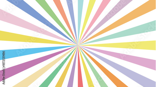 太陽　スクリーントーン　カラフル　背景