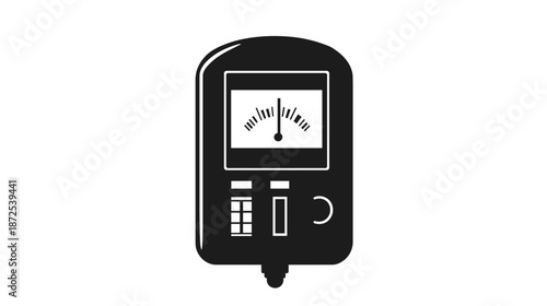 Digital Geiger Counter Radiation Detector Device.