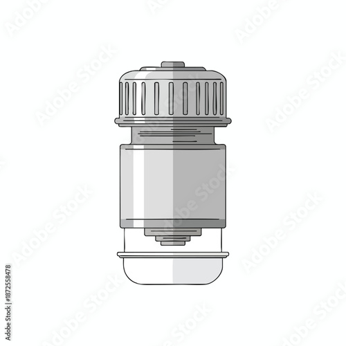 Illustration of an Electronic Component