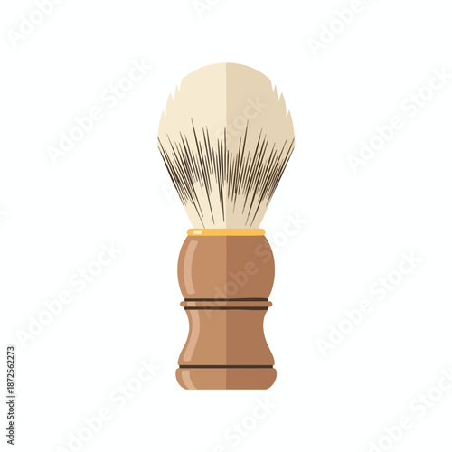 Shaving Brush Illustration