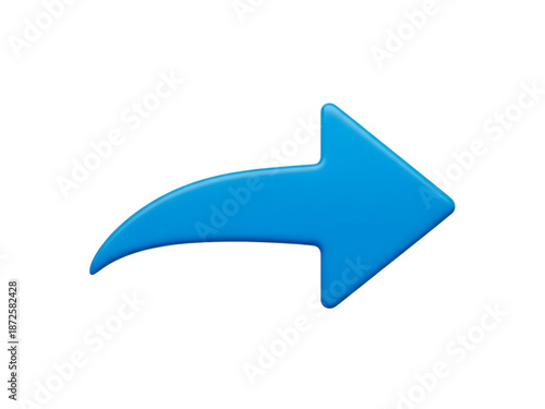 Blue arrow pointing right