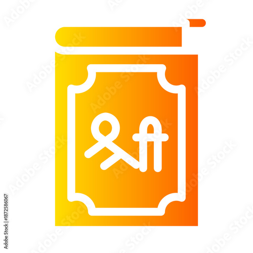 bhagavad gita gradient icon