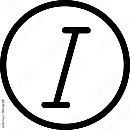 Simple black icon on white background representing thirty percent reference