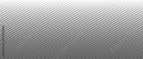 Halftone black and white vector. Abstract texture for printing on labels, business cards, posters, badges