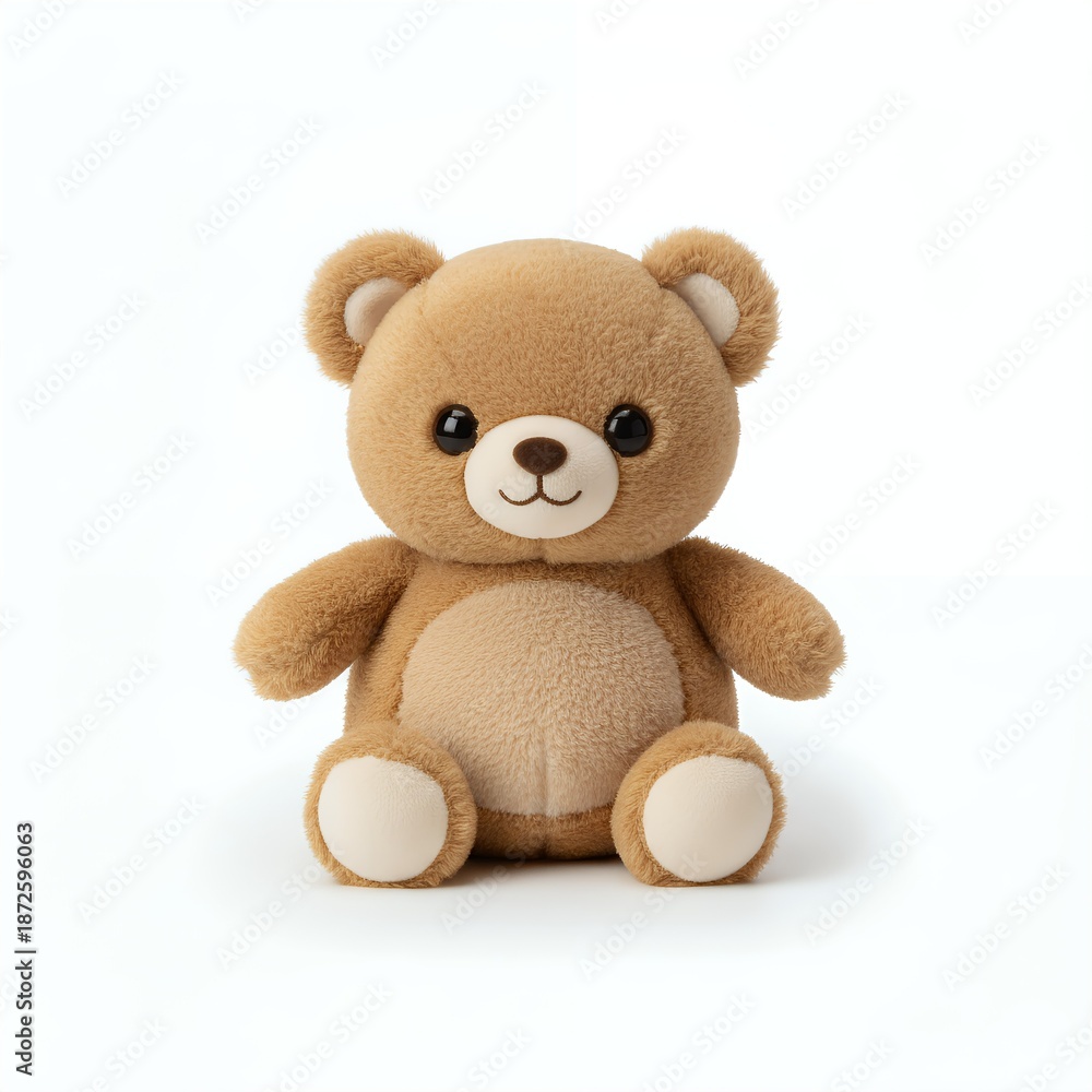 Obraz premium teddy bear on white background
