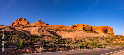 Arches National Park roadside view