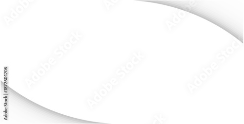 A minimal white background featuring large soft folded arcs and sweeping curves that create gentle shadows and expansive negative space.