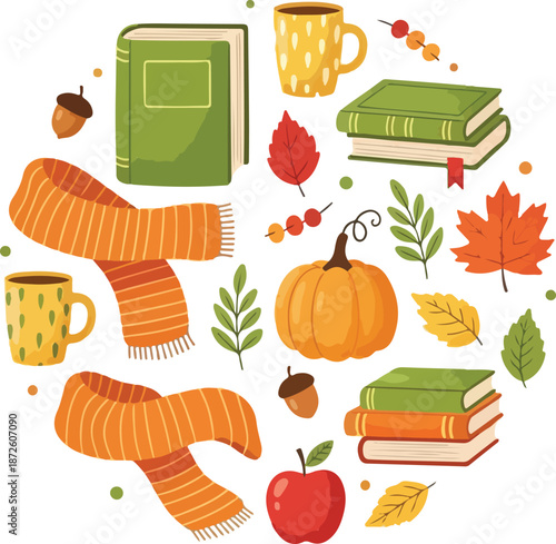 Cozy autumn reading nook essentials