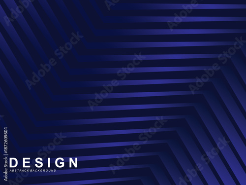Premium background design with diagonal dark blue stripes pattern. Vector horizontal template for digital lux business banner, contemporary formal invitation, luxury voucher, prestigious gift certific