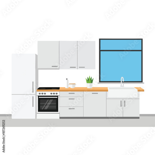 Modern Minimalist Kitchen Interior Design