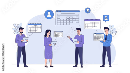 Team planning event management business meeting scheduling calendar strategy