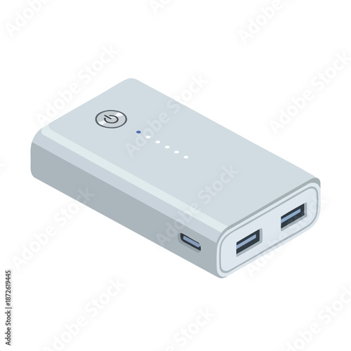 Portable Power Bank with USB Ports
