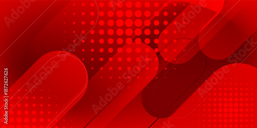 Light Red vector template with repeated sticks, circles. Modern geometrical abstract illustration with sticks, dots. The template can be used as a background.