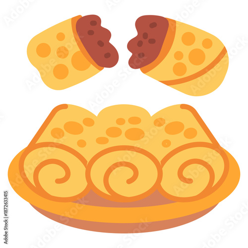 Indonesian Rissoles Food Icon