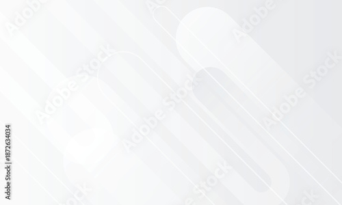 Abstract white background. Minimal geometric white light background abstract design. Suit for booklet, brochure, banner, poster, website, flyer, cover, corporate, backdrop. Vector Eps 10