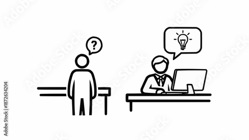 Business meeting with idea generation and problem solving.