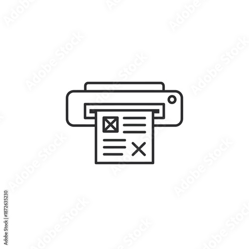 High-Quality Office Scanner Document Copying and Printing Process