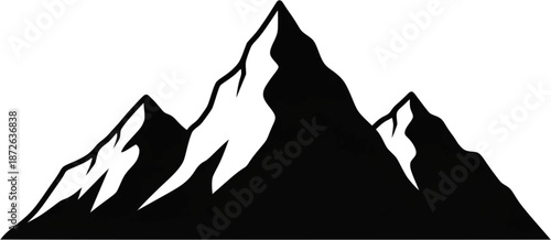 Mountain Landscape – Scenic Nature Vector Illustration