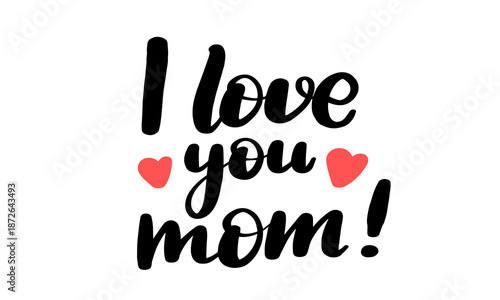 I love you moom png
