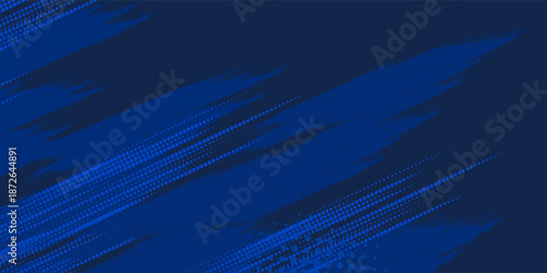 Abstract grunge with blue color seamless pattern gradient texture. Grunge background sport style