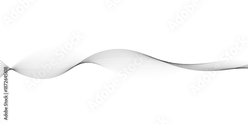Absyracy grey white color background with flowing dash lines particles design. Flow lines modern