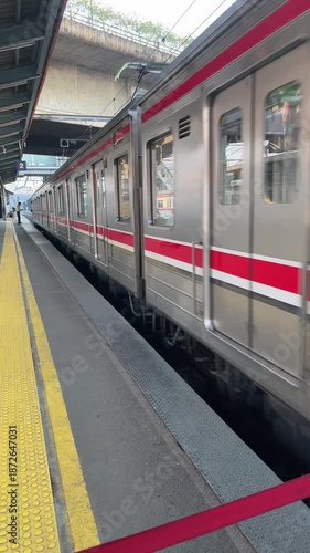 train in the station