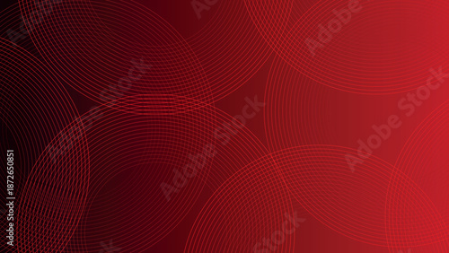 Abstract red background with flowing lines and a gradient effect