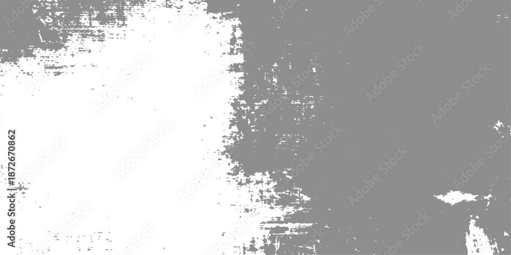 Fototapeta premium Abstract dark floral grunge background featuring a black ink splash texture and dirty paint spray elements on a vector paper banner design with a decorative border frame