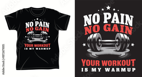 Fitness Graphic vector art t-shirt design print
