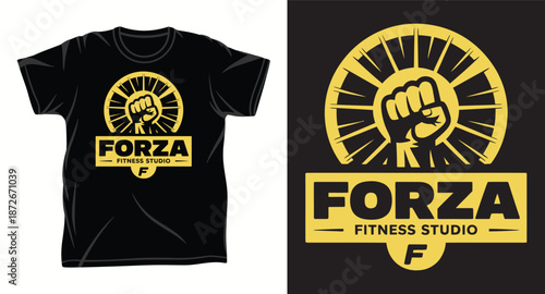 Fitness Graphic vector art t-shirt design print
