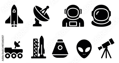 Space exploration rocket satellite